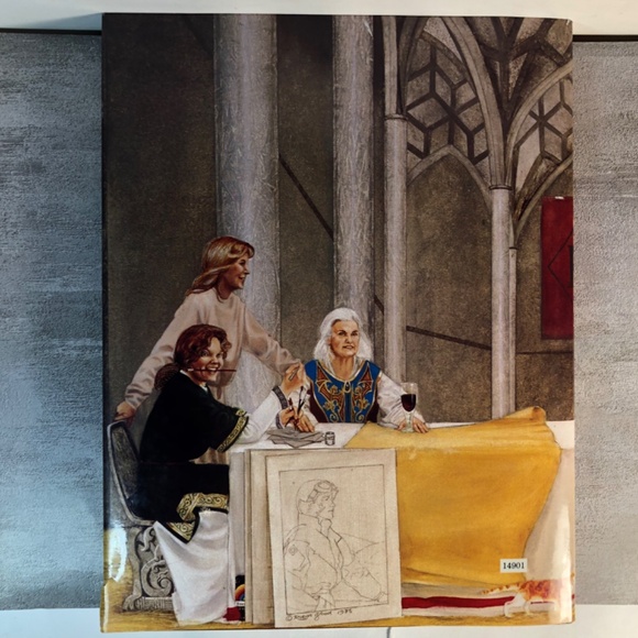 The People Of Pern by Anne McCaffrey & Robin Wood -1988 - HC/DJ (BCE) - Picture 9 of 12